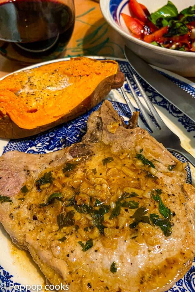 Browned Butter Garlic Pork Chops Poppop Cooks