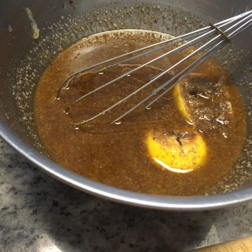 Balsamic Caesar Salad Dressing