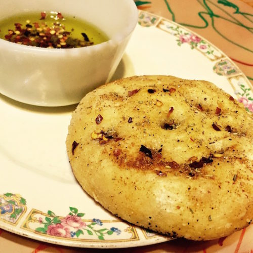 Cheater Mini Focaccia Bread