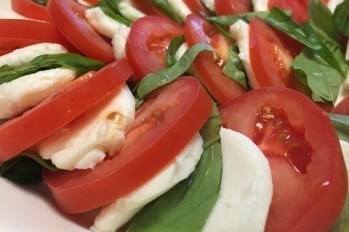 Caprese salad-poppopcooks.com