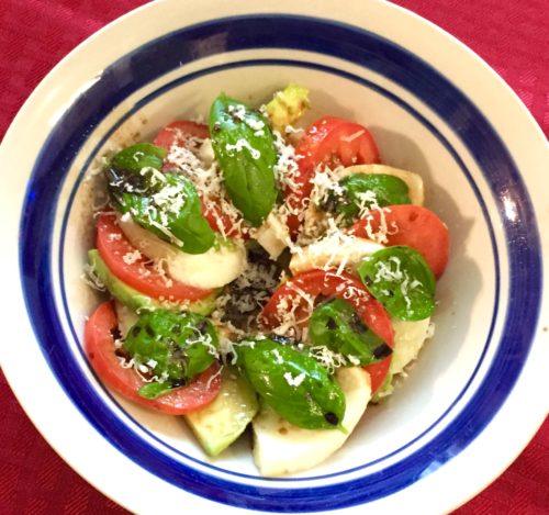 Caprese Salad with Avocado