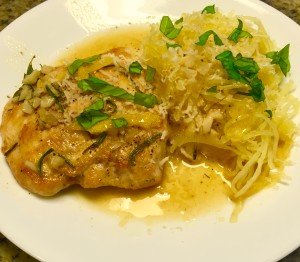 Sautéed Chicken with Lemon and Rosemary poppopcooks.com