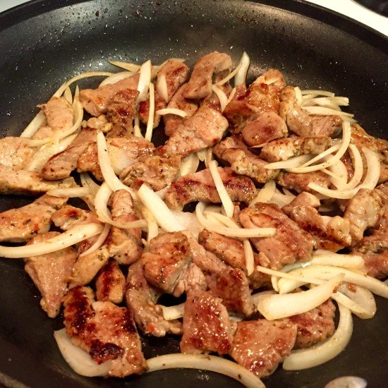 Pork Tenderloin Fajitas poppopcooks.com