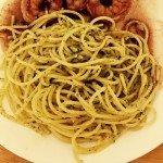 Spaghetti aglio e olio poppopcooks.com