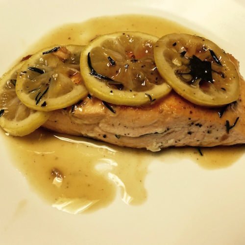 Sautéed Salmon Filets