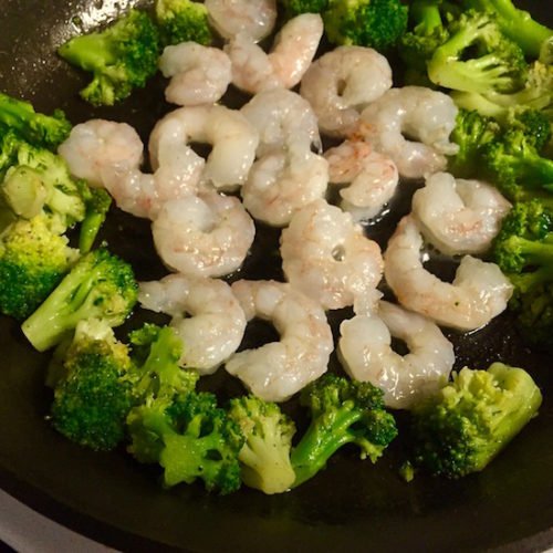 Garlic Shrimp with Broccoli2 poppopcooks.com