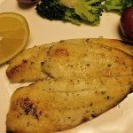 Oven Baked Flounder poppopcooks.com