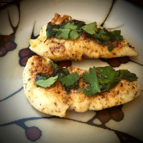 Spicy Cilantro Lime Chicken5 poppopcooks.com