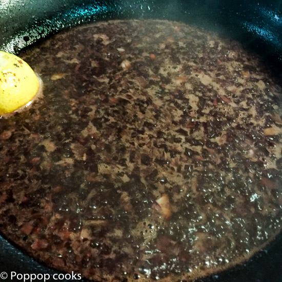 Beef Tenderloin Steaks Sauteed in Red Wine and Garlic Sauce-4-poppopcooks.com