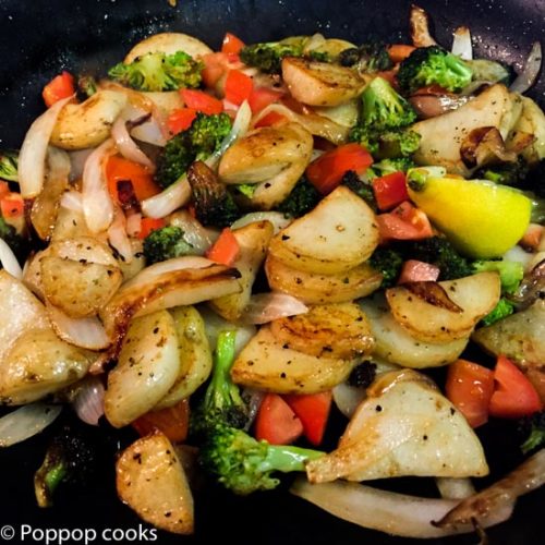 Quick and Easy Weeknight Shrimp Meal-7-poppopcooks.com