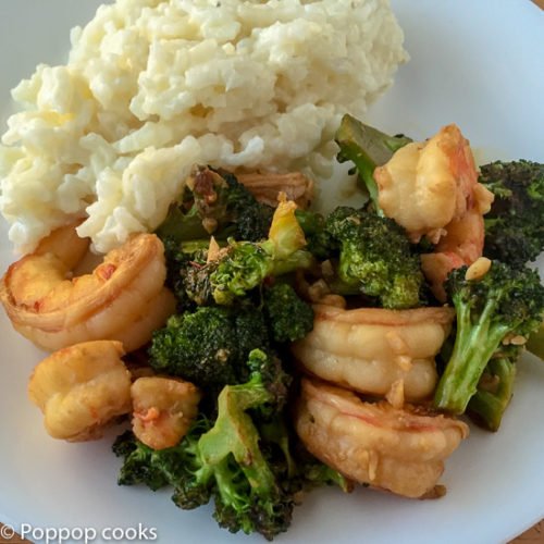 Shrimp Broccoli Soy Sauce-8-poppopcooks.com