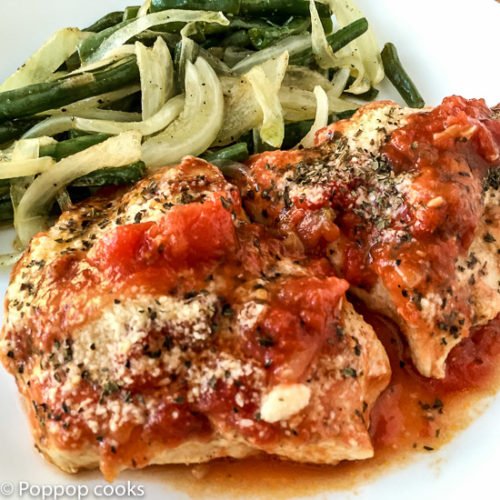 Fast Stovetop Chicken Parmesan-5-poppopcooks.com