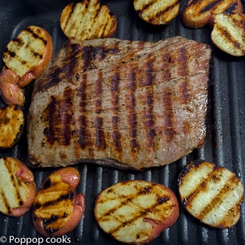 Grilled Flank Steak-2-poppopcooks.com