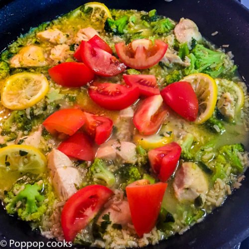 One Pot Quick Easy Chicken Dinner-6-poppopcooks.com