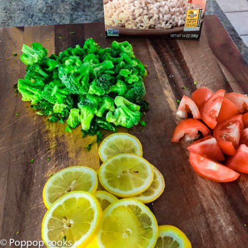 One Pot Quick Easy Chicken Dinner poppopcooks.com