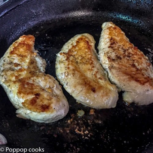 Chicken Tenders Topped with Bacon and Mozzarella-2-poppopcooks.com