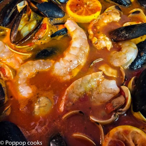 Zuppa di Pesce-5-poppopcooks.com