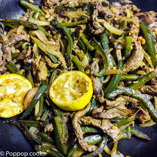 Beef Fajitas-4-poppopcooks.com