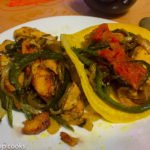 One pot chicken fajita tacos-poppopcooks.com