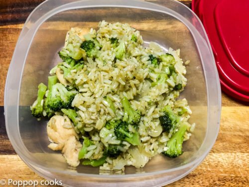 Chicken Rice and Broccoli-10-poppopcooks.com