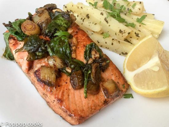 Lemon Butter Salmon-12-poppopcooks.com