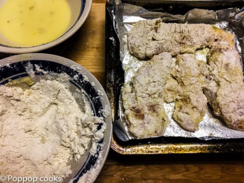 Oven Baked Chicken Fried Chicken-poppopcooks.com