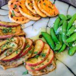 Pork Filets Topped with Apple Slices and Brown Sugar-7-poppopcooks.com