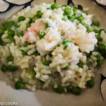 Shrimp Risotto with Peas-4-poppopcooks.com