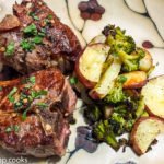 Grilled Lamb Chops quick and easy gluten free- poppopcooks.com