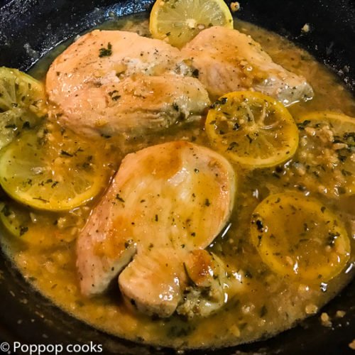 Chicken Francese - Quick and Easy - Italian - Poppop Cooks