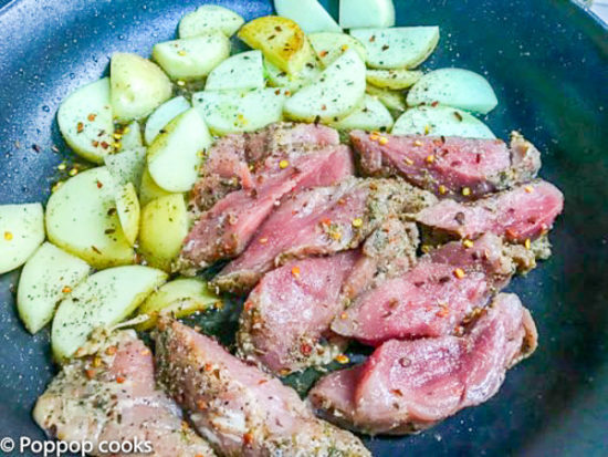 pork tenderloin ready to cook