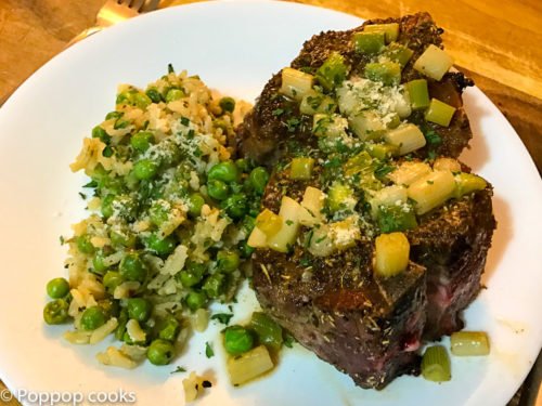 Lamb Chops with Scallions-7-poppopcooks.com-lamb chop recipes-lamb recipes