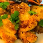 Parmesan Chicken Thighs with Sweet Potato Fries-8-poppopcooks.com-chicken thigh recipes-quick and easy recipes- sweet potato recipes