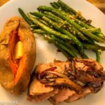 Pork Tenderloin with Carmelized onion red wine topping-13-poppopcooks.com-pork tenderloin recipes-quick and easy recipes-gluten free recipes