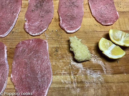 Simple Scallopini Dinner-5-poppopcooks.com-gluten free recipes-Paleo recipes-quick and easy recipes-scallopini recipes