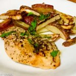 Baked Chicken and French Fries-2-poppopcooks.com-chicken recipes-baked chicken recipes-easy chicken recipes-baked chicken breast-chicken breast recipes