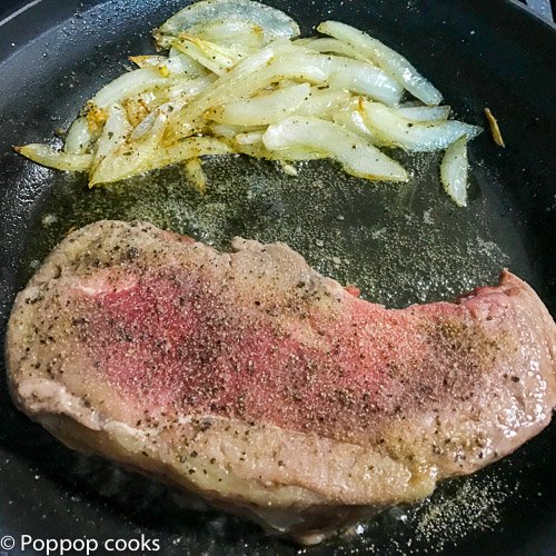 New York Strip Steak-2-poppopcooks.com-steak-New York steak-Sirloin steak-steak recipes-strip steak