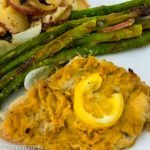 baked chicken breasts with hummus-3-poppopcooks.com-chicken breast recipes-gluten free-paleo-quick and easy