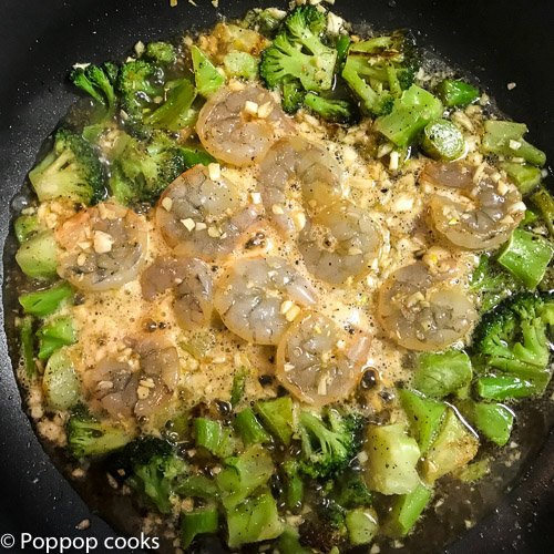 Shrimp and Broccoli Stir Fry-3-poppopcooks.com