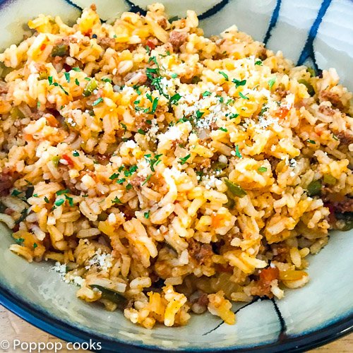 Spanish Rice-11-poppopcooks.com-rice-one pot-one pan-mexican food