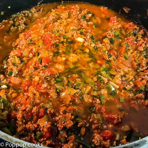 Spanish Rice-7-poppopcooks.com-rice-one pot-one pan-mexican food