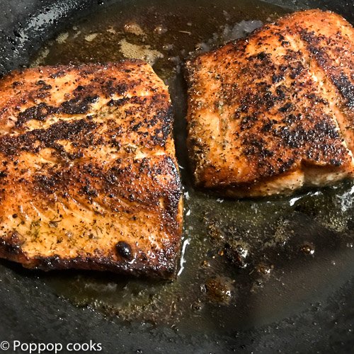 easy blackened salmon dinner-7-poppopcooks.com-quick and easy-weeknight recipes-quick and easy recipes for busy people