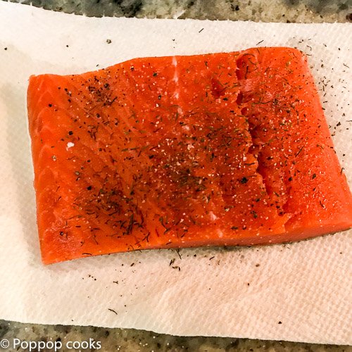 lemon mint salmon-poppopcooks.com-seafood-salmon recipe