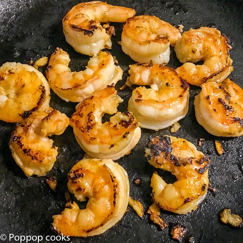 Pan Seared Shrimp with Lemon and Garlic-3-poppopcooks.com-quick and easy recipes