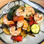 Mediterranean Diet Shrimp Dinner-4-poppopcooks.com-one skillet-gluten free-quick and easy-Italian