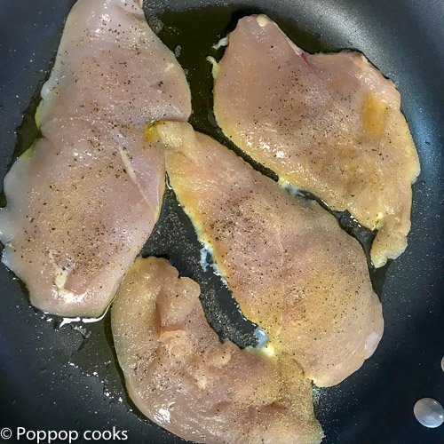 25 Minute Weeknight Chicken Dinner-poppopcooks.com-quick and easy-one skillet-gluten free