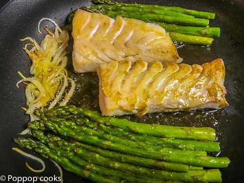 Cod Filet Dinner -Twenty Minutes - Gluten Free - Paleo