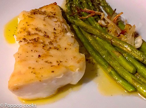 25 Minute Cod Filet Dinner-6-poppopcooks.com-cod-seafood-quickandeasy-glutenfree-paleo