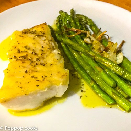 25 Minute Cod Filet Dinner-7-poppopcooks.com-cod-seafood-quickandeasy-glutenfree-paleo