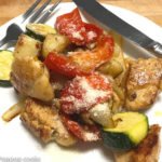 Rustic One Skillet Chicken Dinner-4-poppopcooks.com-quick and easy-gluten free-paleo